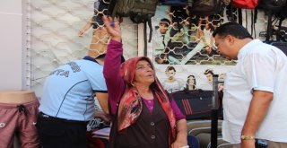 Zabıtayı Gören Engelli Dilenci Kaçarken Arkasından Gazeteciler Bile Yetişemedi