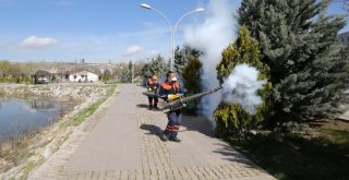 Gölbaşında Sineklerle Mücadeleye Devam Ediliyor