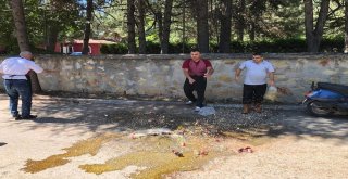 Ispartada İçecekli Abd Protestosu