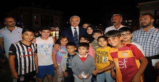 Erzincanda “Mahalleliler Buluşuyor” Programları Devam Ediyor