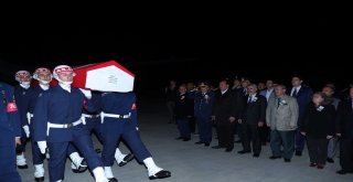 Şehit Jandarma Uzman Çavuş Gökün Naaşı Memleketi Eskişehire Ulaştı
