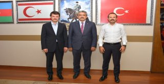 Kuyucak Ve Yenipazar Kaymakamlarından Başkan Alıcıka Veda Ziyareti