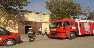 Kahramanmaraşta Pamuk Deposunda Yangın