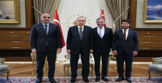 Cumhurbaşkanı Erdoğan Türsab Heyetini Kabul Etti