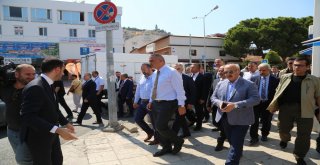 Kültür Ve Turizm Bakanı Ersoy, Kuşadası Limanında İncelemelerde Bulundu