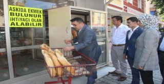 Devlet Bahçelinin ‘Askıda Ekmek Projesine Konyadan Destek