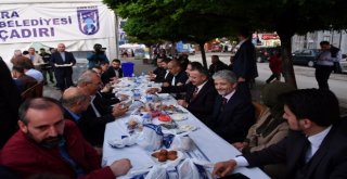Başkan Tuna Polatlıda İftar  Yaptı