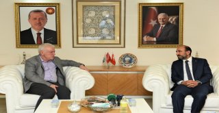 Edebali Bursaspor Yönetimini Ağırladı