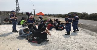 Çanakkalede 101 Mülteci Yakalandı