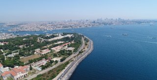 (Özel)	Restore Edilmeye Başlanan İstanbul Surları Havadan Görüntülendi