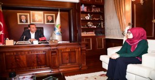 Lgs Türkiye Birincisi Abemli Azradan Başkan Sözlüye Teşekkür Ziyareti