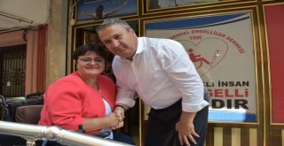 Başkan Çerçi, Bedensel Engellilerle Buluştu