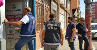 Bursa Polisi Okul Çevrelerindeki Kıraathane Ve Kafeleri Kıskaca Aldı