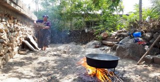 Üzüm Pekmezi Yapımı Başladı