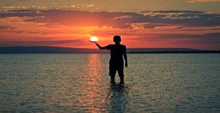 Bozkırın Plajında Kart Postallık Fotoğraflar