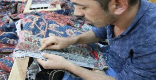 (Özel) Yüzlerce Yıllık Tarihi Halılar Aksarayda Yeniden Hayat Buluyor