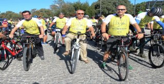 Troiadan Bergamaya 3. Unesco Dünya Mirası Yolunda Bisiklet Turunun Startı Verildi