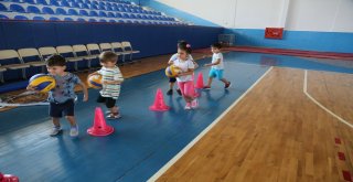 Odunpazarında Minikler Spor Yapmanın Keyfini Yaşıyor