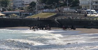 Fındık İşçileri Denizin Tadını Çıkarıyor