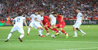 Uefa Uluslar B Ligi: Türkiye: 1 - Rusya: 1 (İlk Yarı)