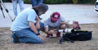 Çanakkalede Kanlı Ay Tutulması İlgiyle İzlendi