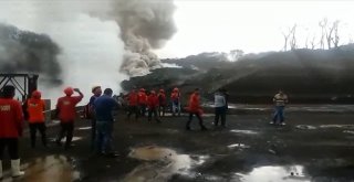 Guatemaladaki Fuego Yanardağı Yeniden Harekete Geçti