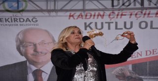 Tekirdağda Derya Baykala Sevgi Seli