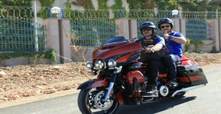 Ankarada Harleyli Gazi Sürüşü