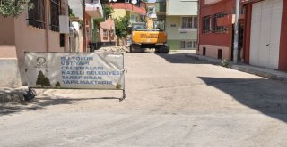 Nazillide Yol Yapım Çalışmaları Sürüyor