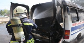 Boluda 2 Aracın Alev Alev Yandığı Tatbikat Gerçeğini Aratmadı