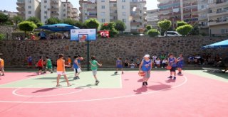 Mudanyada Sokak Basketbolu Heyecanı.