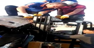 Elini Forklifte Sıkıştıran İşçiyi Afad Ekipleri Kurtardı