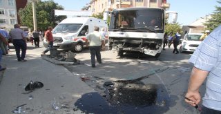 Trafik Kazası Sonrası Can Pazarı: 9 Yaralı