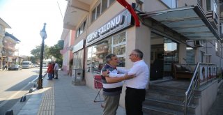 Başkan Yılmazerden Esnaf Ziyareti