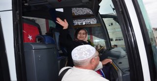 Balıkesirde 2. Hac Kafilesi Dualarla Uğurlandı