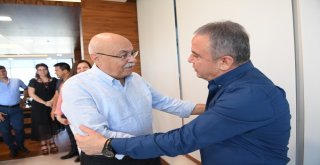 Başkan Böcek, Personeliyle Bayramlaştı