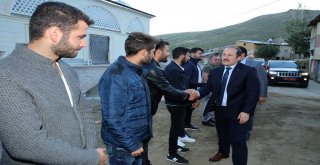 Vali Ali Hamza Pehlivan Yakup Atanın Ailesine Taziyede Bulundu