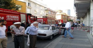 Üsküdarda Mobilya Atölyesinde Yangın Paniği