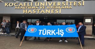 Türk-İş Kocaeli Üniversitesinde Çalışan Üyeleri İçin Bir Araya Geldi