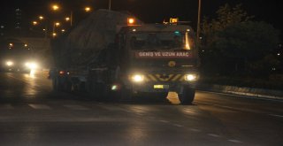 Suriye Sınırına Tank İle Fırtına Obüs Sevkiyatı Yapıldı