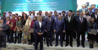 İslam İşbirliği Teşkilatı Uluslararası Staj Programına Sertifika Töreni Düzenlendi
