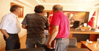 Vadefden Kaymakam Çetine Ziyaret