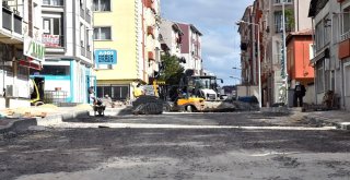 Çorluda Erdal İnönü Caddesi Asfaltlandı