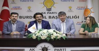 Başkan Türelden Burdur Ak Parti İl Başkanlığını Ziyaret