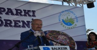 İvrindi Millet Parkı Temeli Atıldı