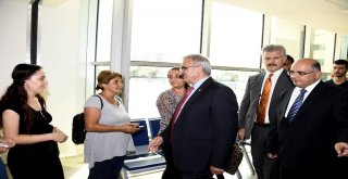 Vali Karaloğlu, Yeni Kepez Kaymakamlığını İnceledi