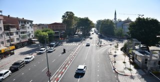 İnegölde Adliye Kavşağında Dönüşüm Tamamlandı