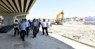 Başkan Tuna Yol Çalışmalarını İnceledi