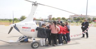 Şırnakta Geleceğin Pilotları Gyrocopter İle Tanıştı