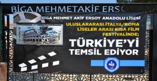 Biga Mae Anadolu Lisesi Guidonia Uluslararası Film Festivaline Katılıyor